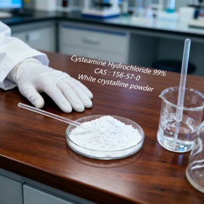 Cysteamine HCL بسیار موثر برای ذخیره سازی عالی در یک جعبه سرد شماره 156-57-0
