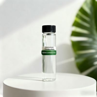 نقطه اشتعال نامربوط است. آمونیوم تیوگلیکولات 71% مایع شفاف و بی رنگ