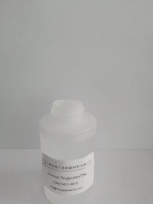 pH 7.2 آمونیوم تیوگلیکات Perm محلول در آب 0.01 mmHg فشار بخار