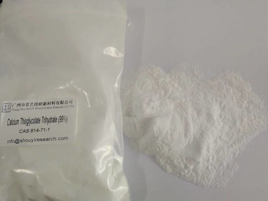 TDS SDS کلسیم تیوگلیکات تری هیدرات مواد اولیه در شیمی 1.7 G/Cm3