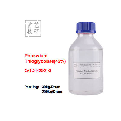 تیوگلیکات پتاسیم 42٪ محلول در آب نقطه جوش > 300 °C ثابت / تراکم