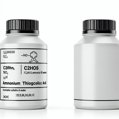 C2H6N2O2S Thioglycolate D آمونیوم بوی کمی Thiol محلول در آب