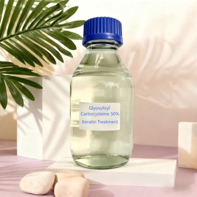 گلیوکسیلوئيل کاربوکسیستئین 50٪ زرد تا زرد زرد CAS 1268868-51-4 درمان کراتین